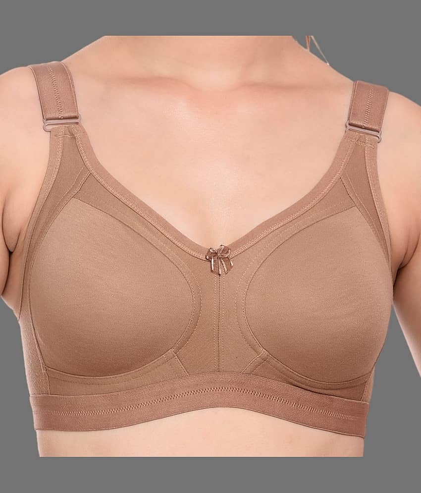 Bruchi Club Pack of 1 Cotton Blend Non Padded Women's Everyday Bra ( Black ) BRC-BR-BAC555 view 2
