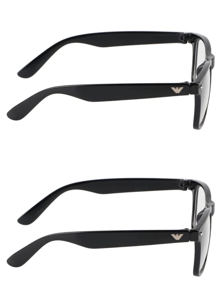 Jodykoes Square Shape Light Weight Frame (Pack of 2) (Black & Black) view 2