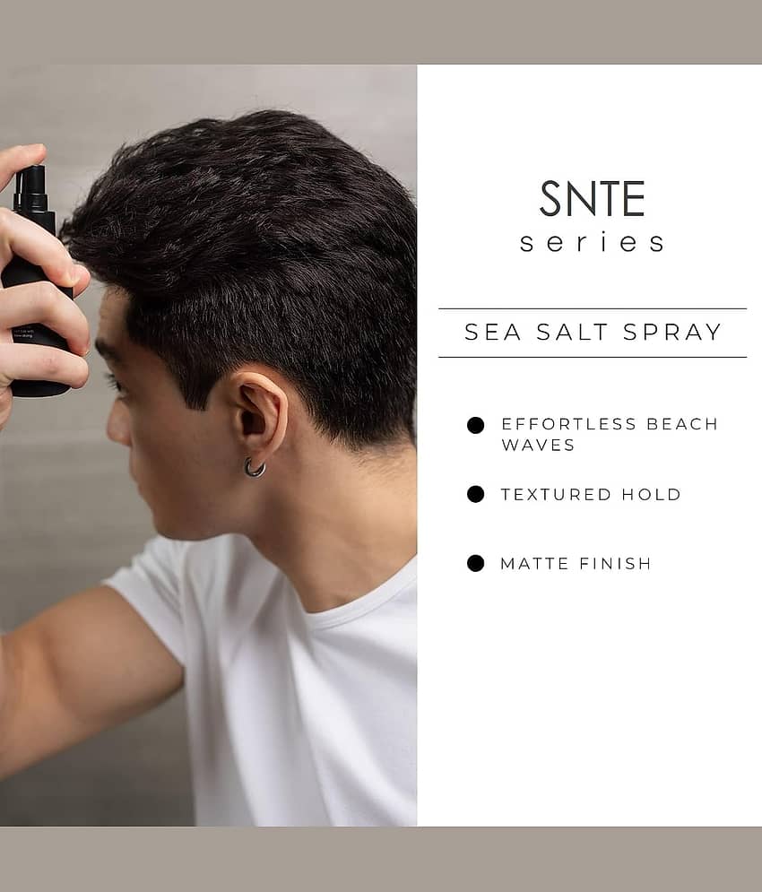 Barbers Crew Sea Salt Spray Hair Volume Texture, Heat Hold - Styling Hair Sprays 100 mL view 2