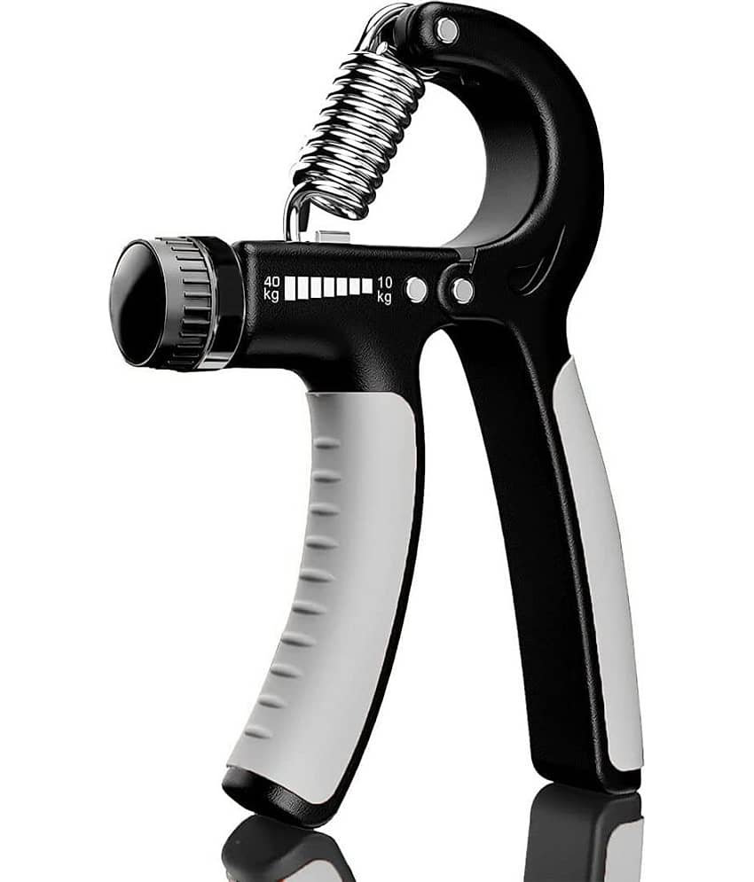 AJRO DEAL Double Resistance Toning Band & Adjustable Hand Grip Strengthener for Exercise/Stretching, Forearm Exercise view 2