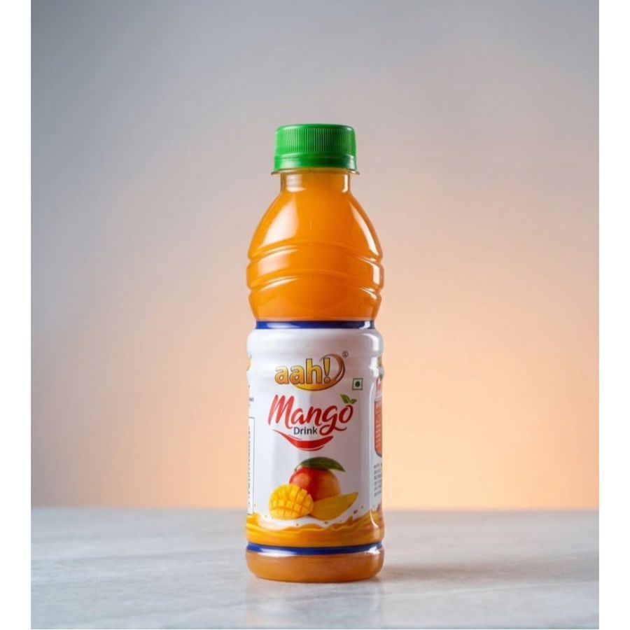 aah! Mango Drink - 250 mL - One plastic bottle view 2