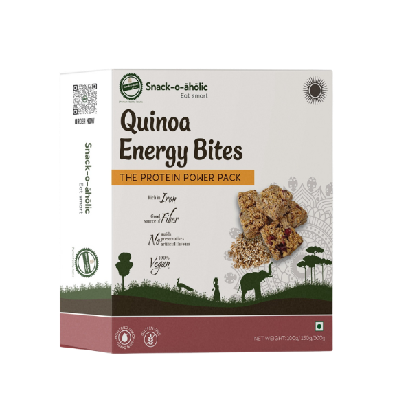 Snack O aholic Quinoa Energy Bites - 100g view 2