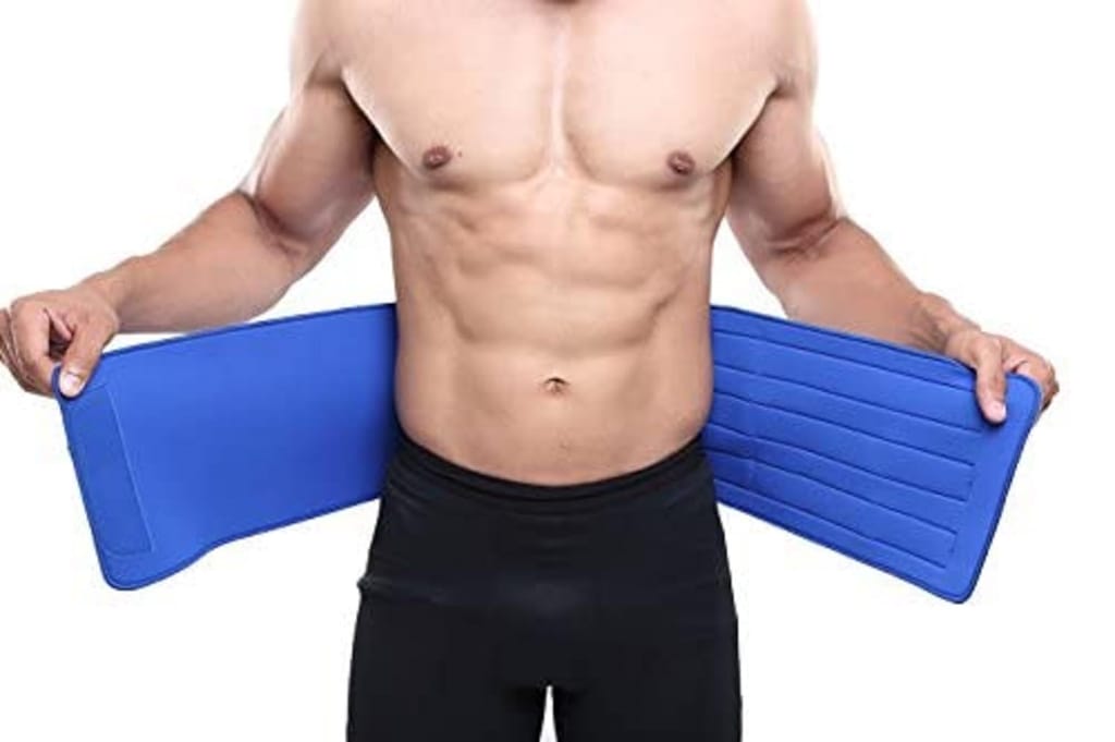 EZYFIT Neoprene Waist Support, 9" Abdominal Belt, Supports The Weak Abdominal Muscles & Helps in Blood Circulation view 2