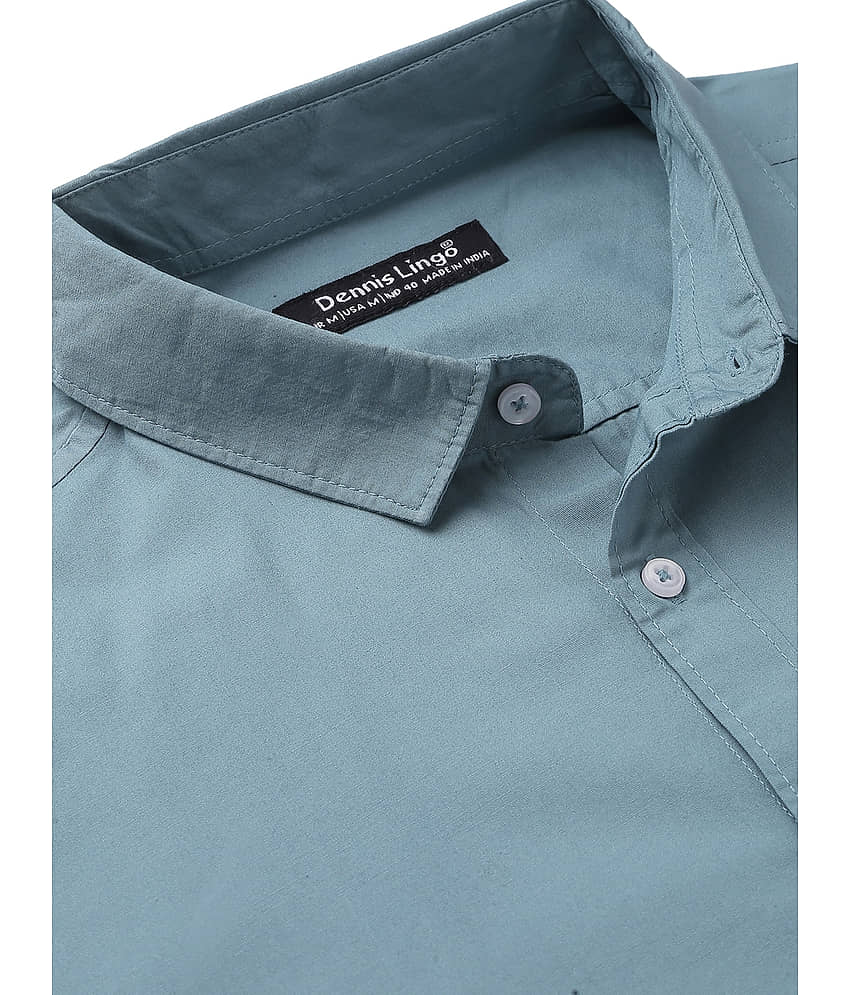 Dennis Lingo - Black 100% Cotton Slim Fit Men's Casual Shirt ( Pack of 1 ) view 2