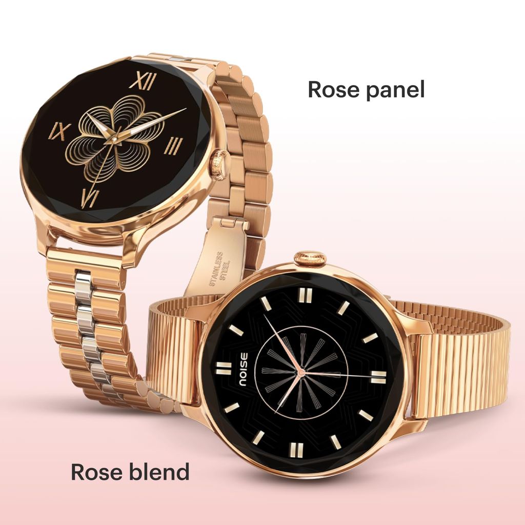 Noise Diva Smartwatch with Metallic Rose Blend view 2