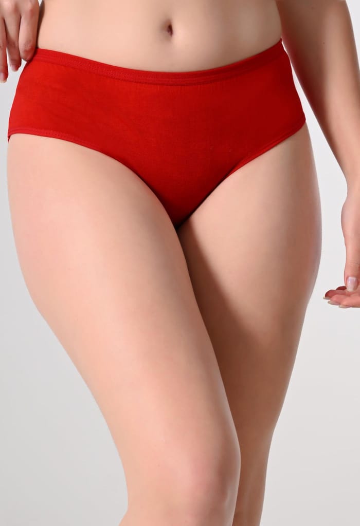FAIRO STORE Women's Cotton Hipsters Comfortable Solid Hipster Multicolor Panties (X L Size 95 cm) Pack of 3 view 2