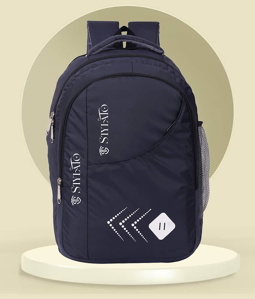 STYLATO Blue Polyester Backpack ( 45 Ltrs )