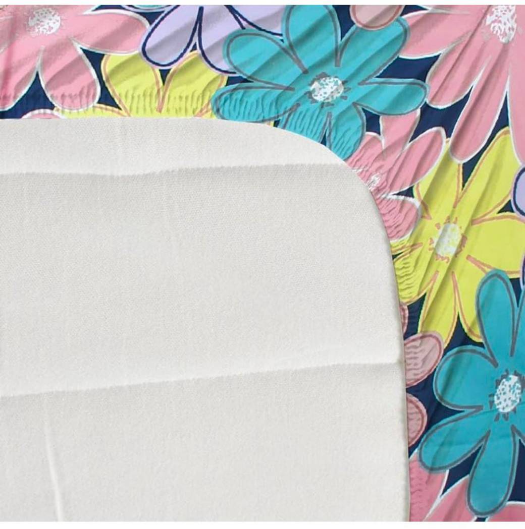 Homdazal Microfibre Abstract Queen Size Multi Color - Multi, Size - Queen view 2