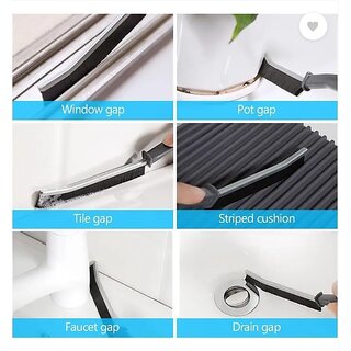 (Pack of 4)Cleaning Brush, Gap Brush, Clean The Dead Corners Plastic Wet and Dry Brush Plastic Wet and Dry Brush view 2