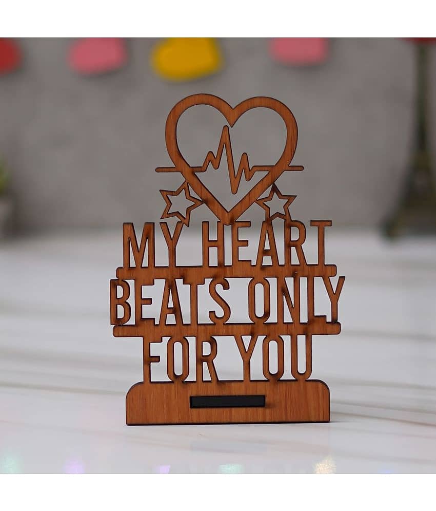 eCraftIndia Red Wood Valentine Hamper view 2