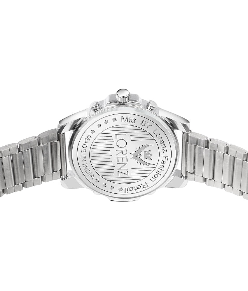 Lorenz Silver Stainless Steel Analog Men's Watch view 2