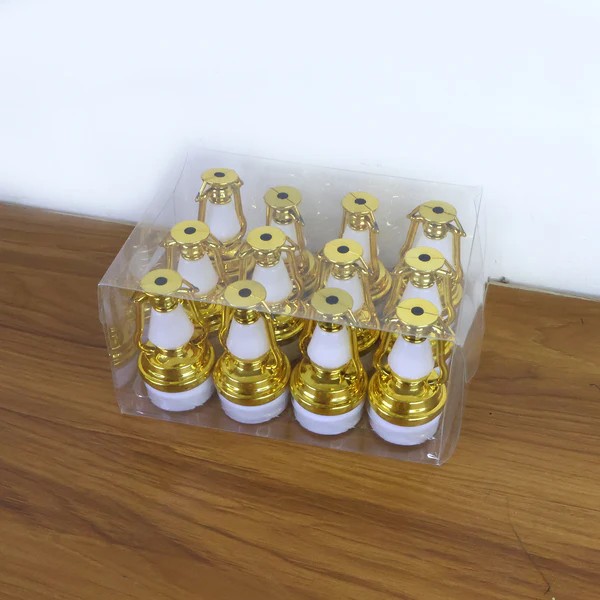 Decorative Vintage Lantern Style Flameless LED Candles (12 Pcs) view 2