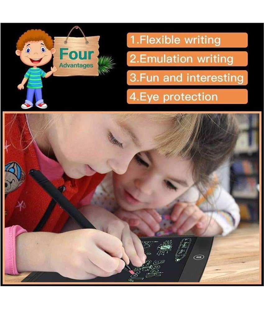8.5 inch LCD Writing Pad Tablet Electronic Writing pad Drawing Board (Black) LCD Writing Tab lcd writing board, lcd writing view 2