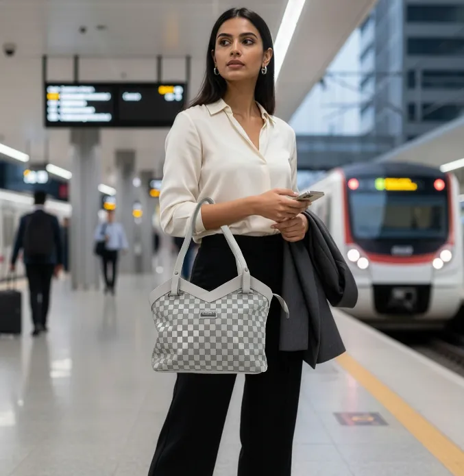 JOTHI Women Grey Shoulder Bag view 2