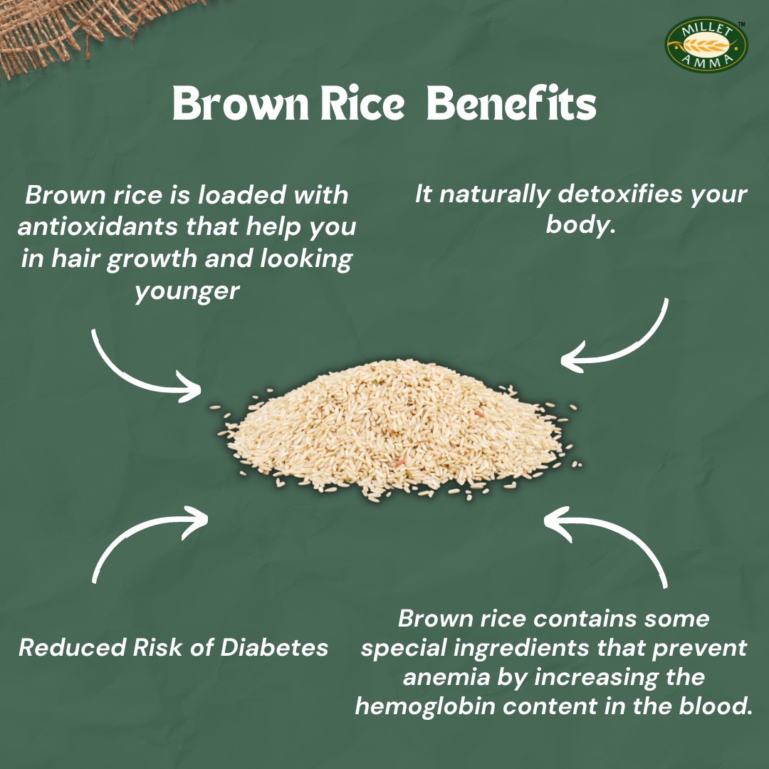 Brown Rice Unpolished view 2