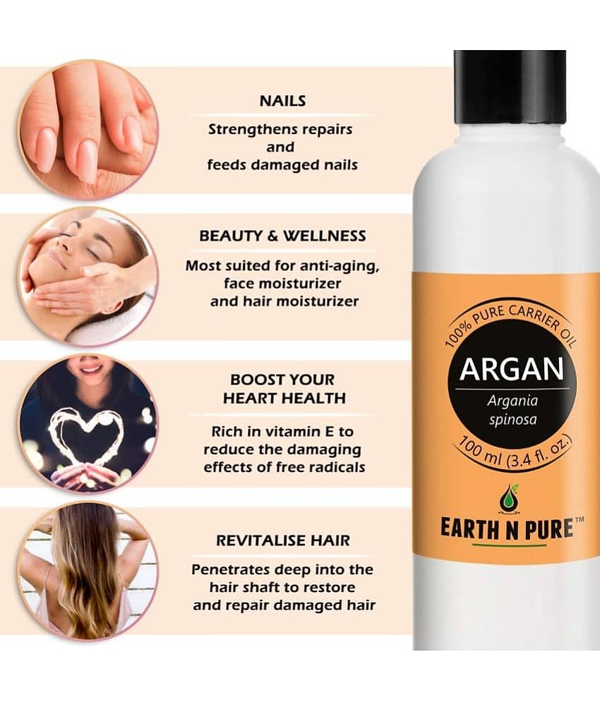 Earth N Pure - Argan Essential Oil 100 mL ( Pack of 2 ) view 2