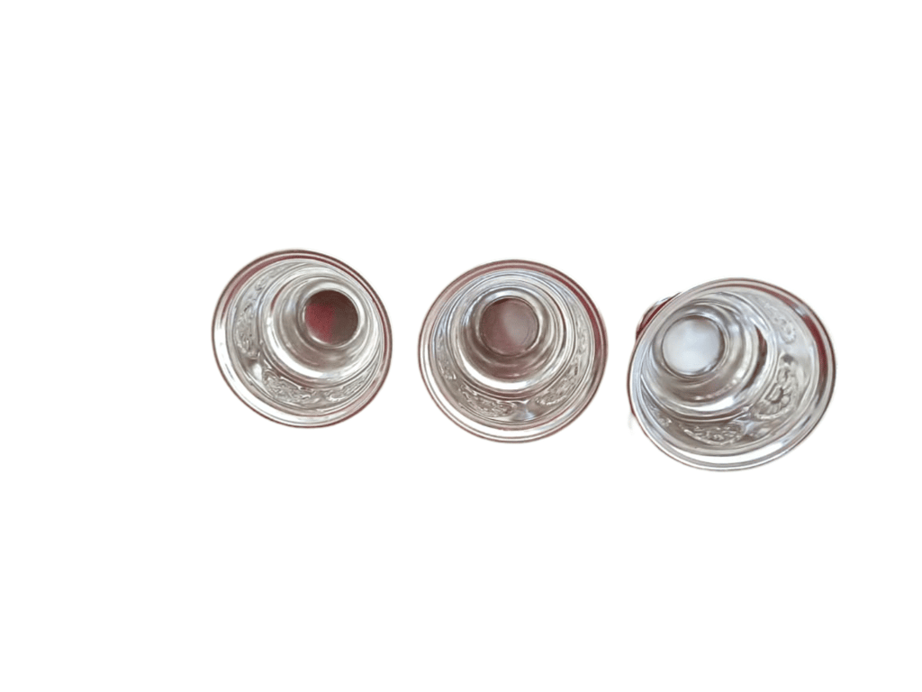 Set of 3 Silver-Plated Katori/Cups for Puja view 2