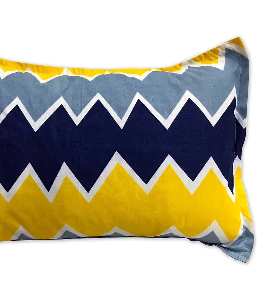 Divvay Homes Set of 4 Synthetic Textured Rectangular Cushion Cover (40X65)cm - Multi view 2