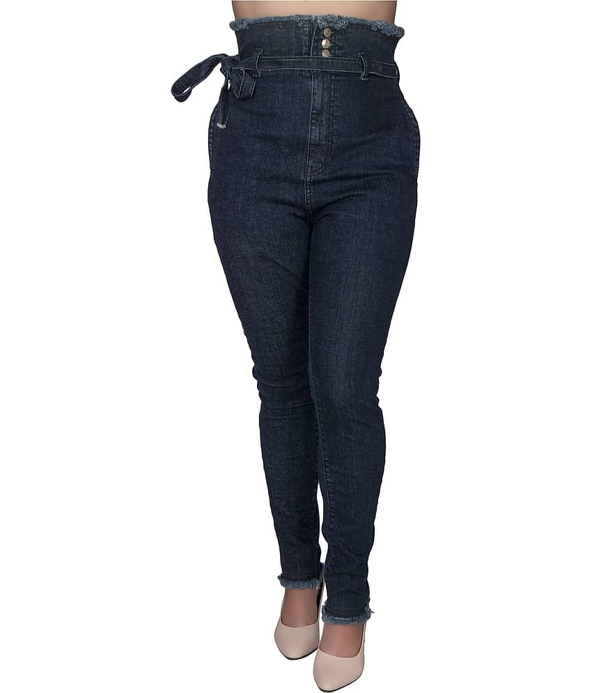 Leean Patterns - Blue Denim Slim Fit Women's Jeans ( Pack of 1 )