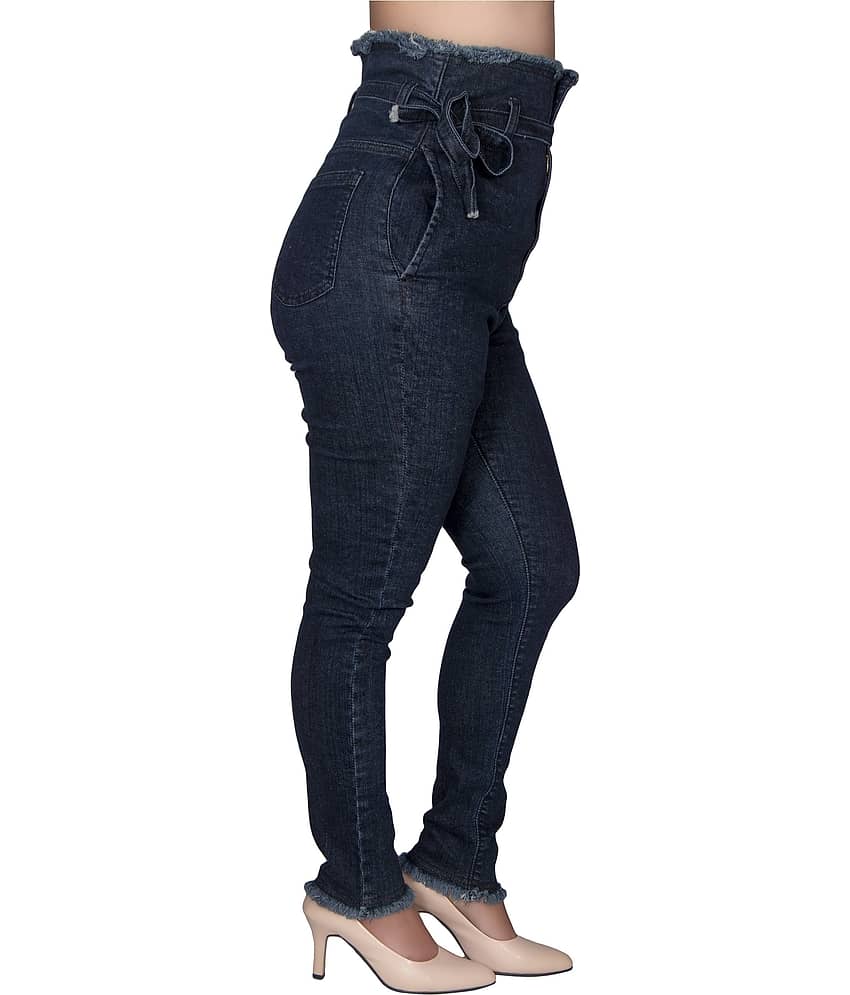 Leean Patterns - Blue Denim Slim Fit Women's Jeans ( Pack of 1 ) view 2