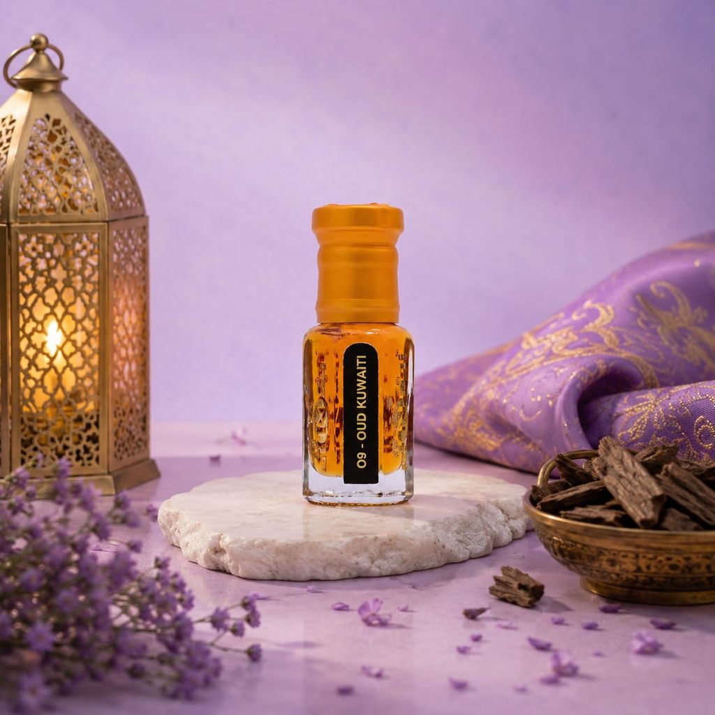 alNaqi Oudh Kuwaiti 6ml - Royal Oud Kuwaiti Attar, Pure Luxure Oudh Oil, Traditional Arabic Scent with Saffron and Amber Notes view 2