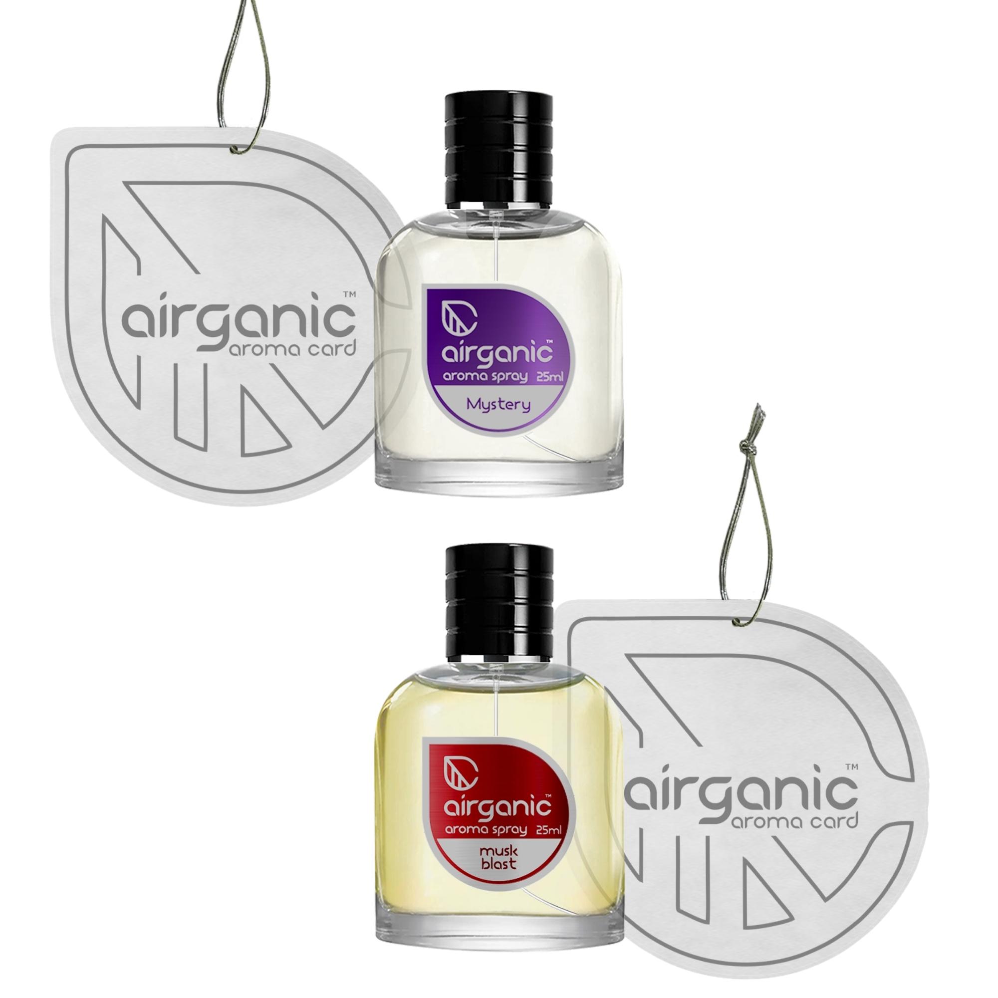 AIRGANIC Aroma Fine Spray Combo -Mystery & Musk Blast Fine Spray - 25 ml each view 2