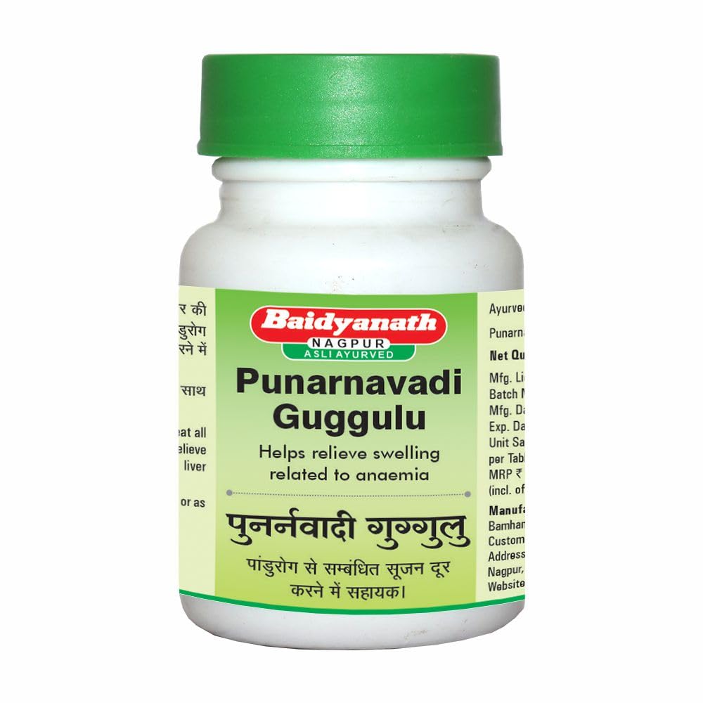 Baidyanath Punarnavadi Guggulu 80 Tab
