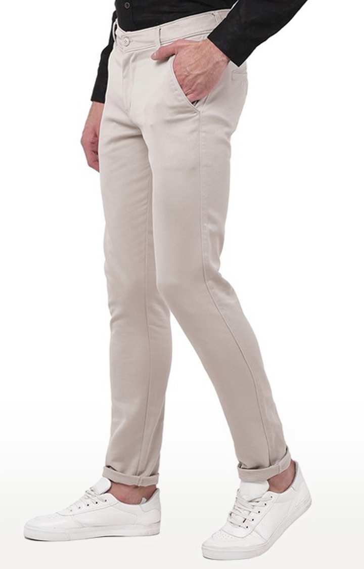 TAHVO Men Grey Chinos view 2