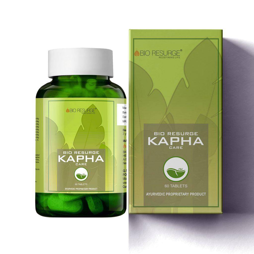 Bio Resurge Kapha Dosha Balance medicine | ayurvedic dosha balance 750 mg (60 Tablets) (Kapha Doshas) view 2
