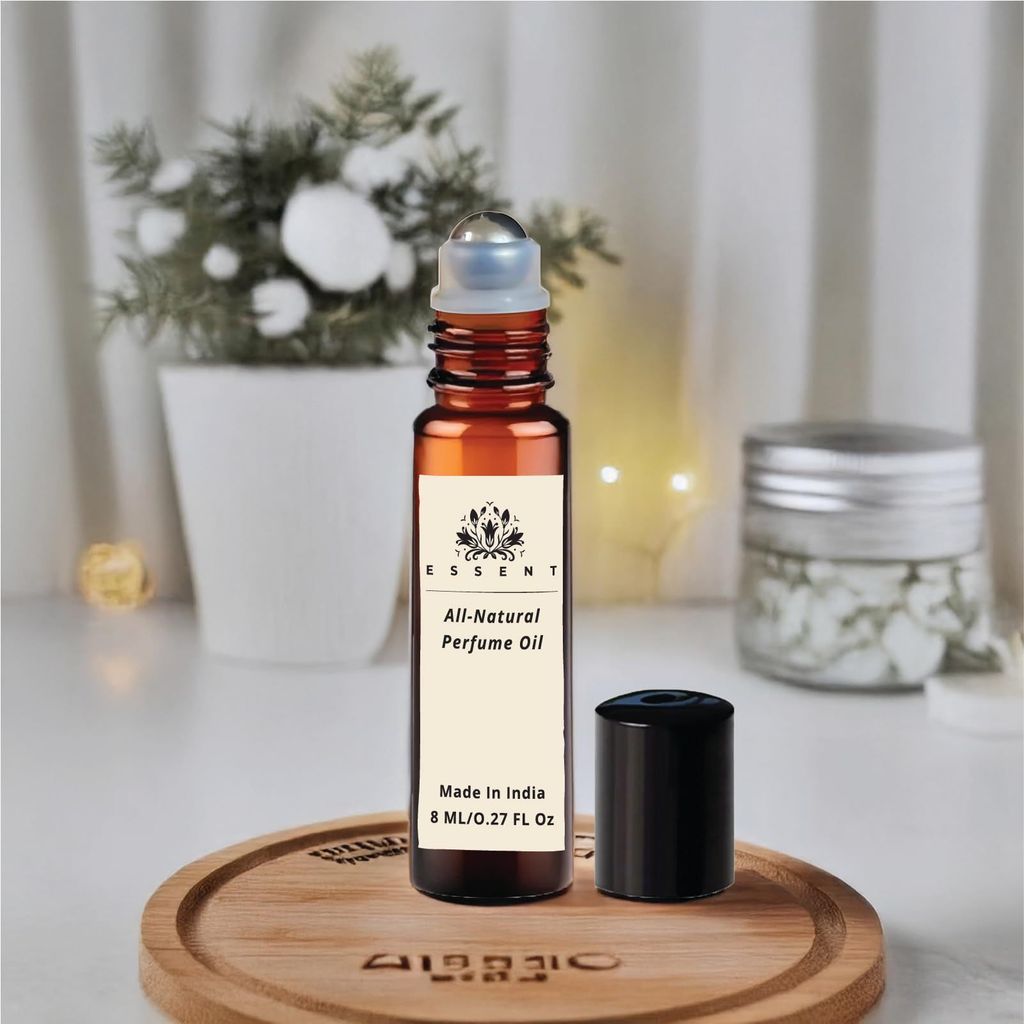 Essent Toy Boy Roll-On Attar | Inspired by Moscino Toy Boy | Unisex Woody & Floral Perfume Oil | Rich Amber, Rose & Vetiver Scent | Long-Lasting 0.27 fl. oz. (8 ml) view 2
