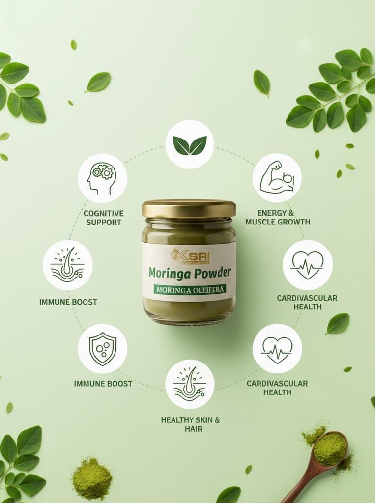 Ksri MORINGA POWDER view 2