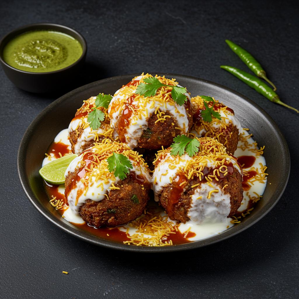 Cutlet Chaat