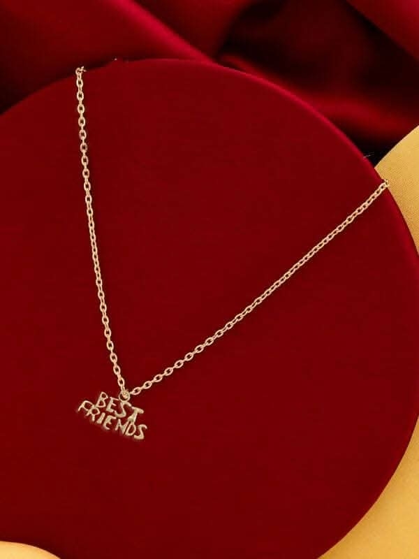 Pinapes Best Friends Forever and Ever Heart Necklace – Friendship Jewelry Set for Girls & Women view 2