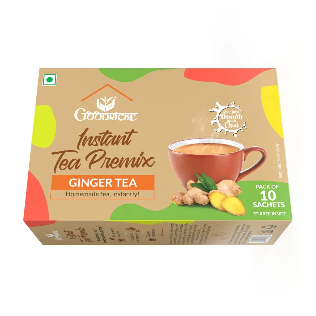 Goodricke Instant Tea Premix - Ginger Tea (Pack of 2) view 2