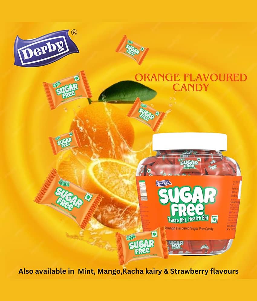 Derby Orange Hard Candies 330 gm