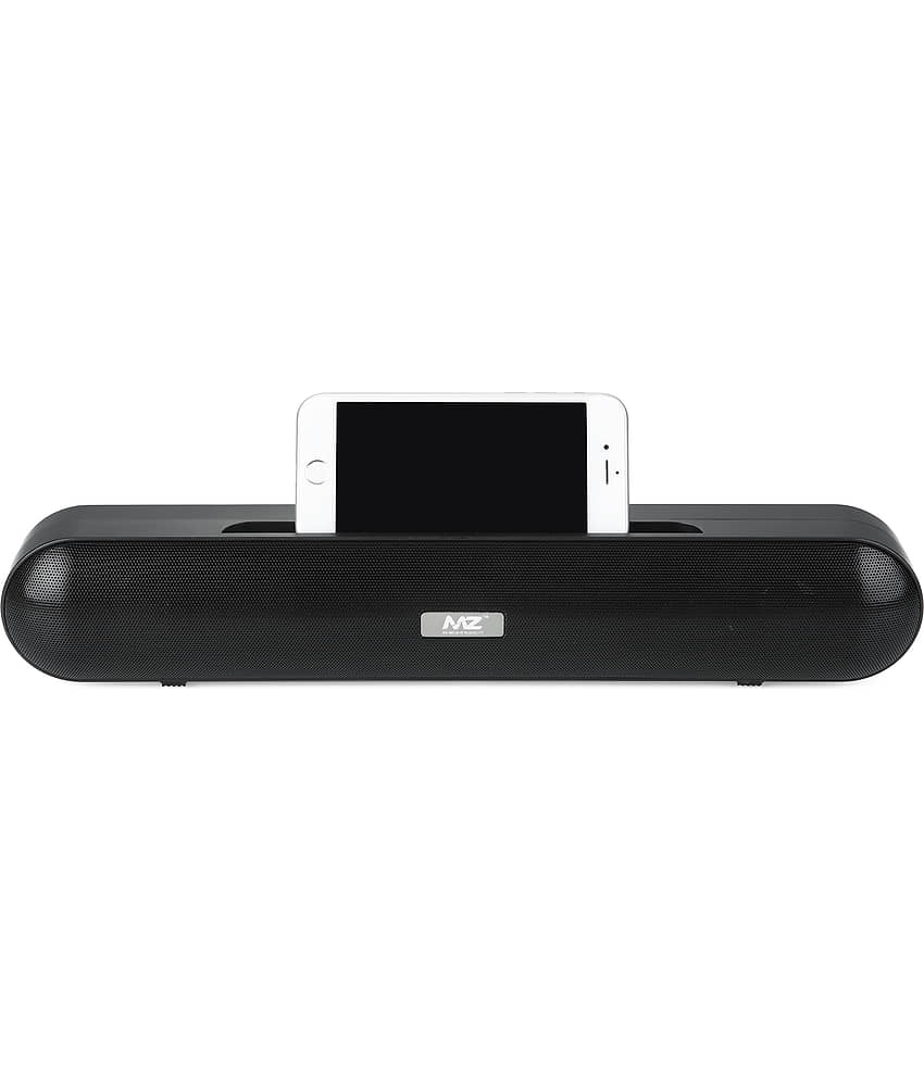 MZ S656 10 W Bluetooth Speaker Bluetooth V 5.0 with SD card Slot Playback Time 6 hrs Black view 2