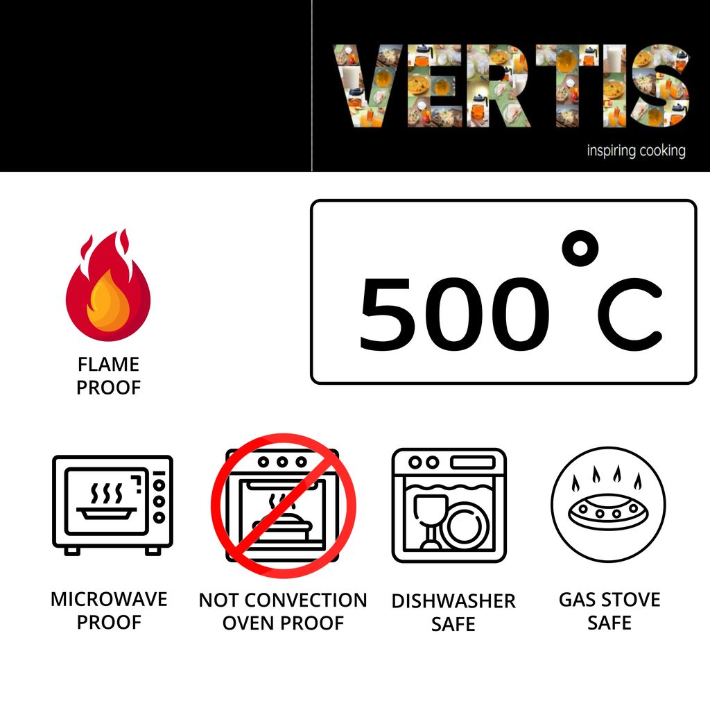VERTIS Carafe Kettle Teapot Flameproof 750 mL view 2