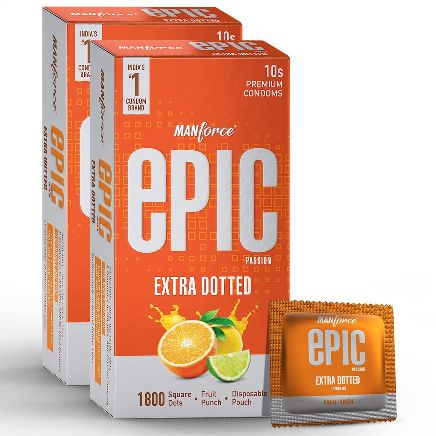 Manforce Epic Passion Pack 10s (Pack of 2) view 2