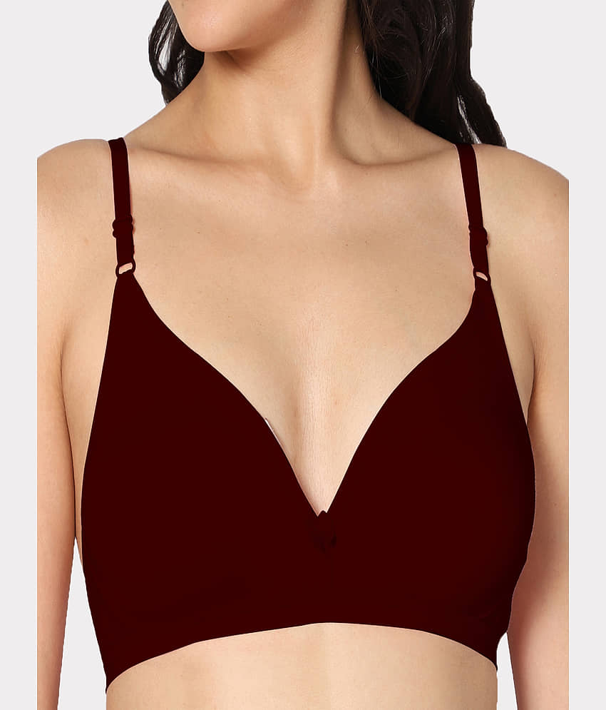 IN CARE LINGERIE Pack of 2 Cotton Non Padded Women's T-Shirt Bra ( Multicolor ) view 2