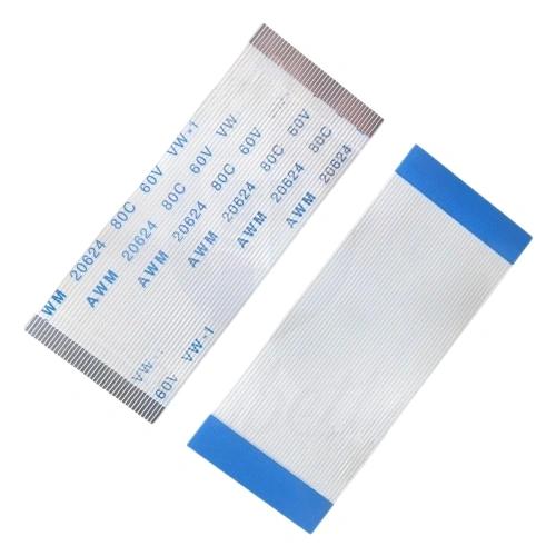 40 Pin 1mm Pitch 100mm Same Side Connection FFC Ribbon Flexible Flat Cable view 2