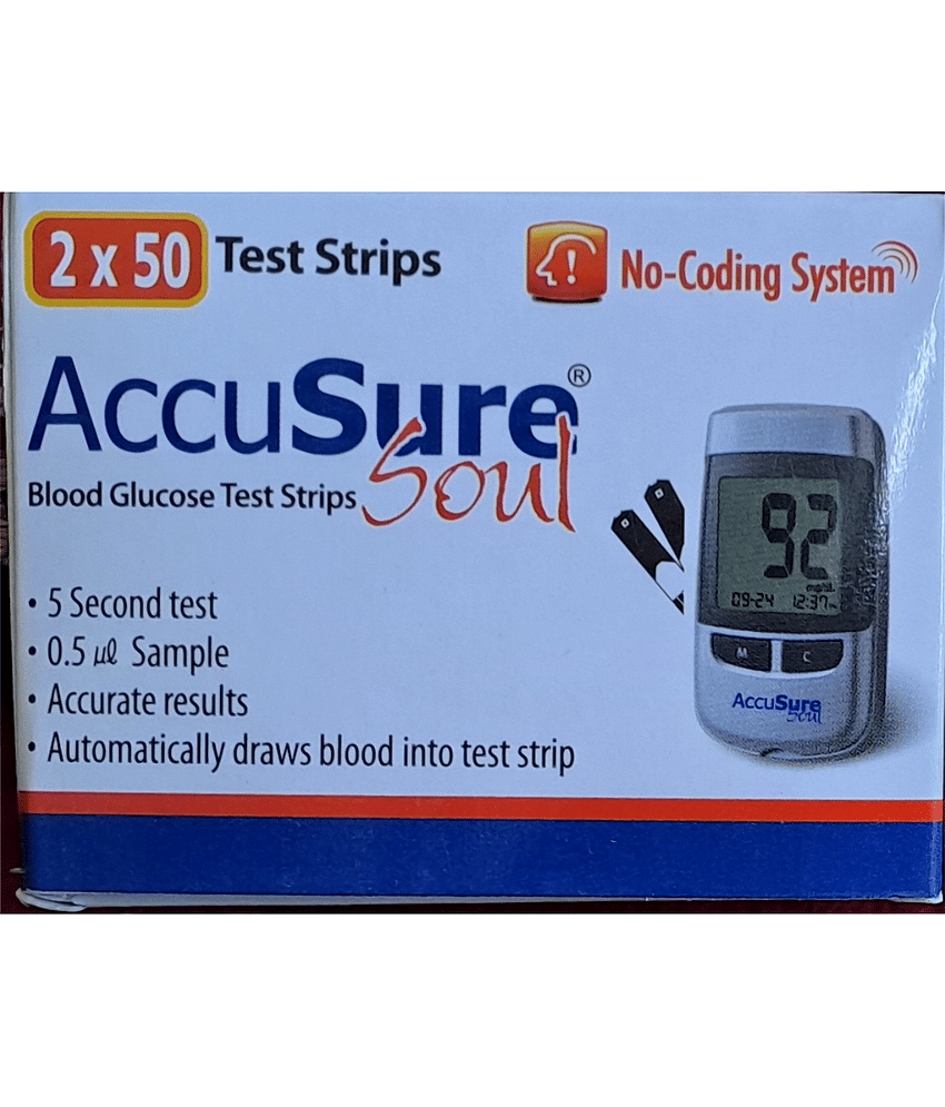 ACCUSURE Soul 100 Test Strips view 2