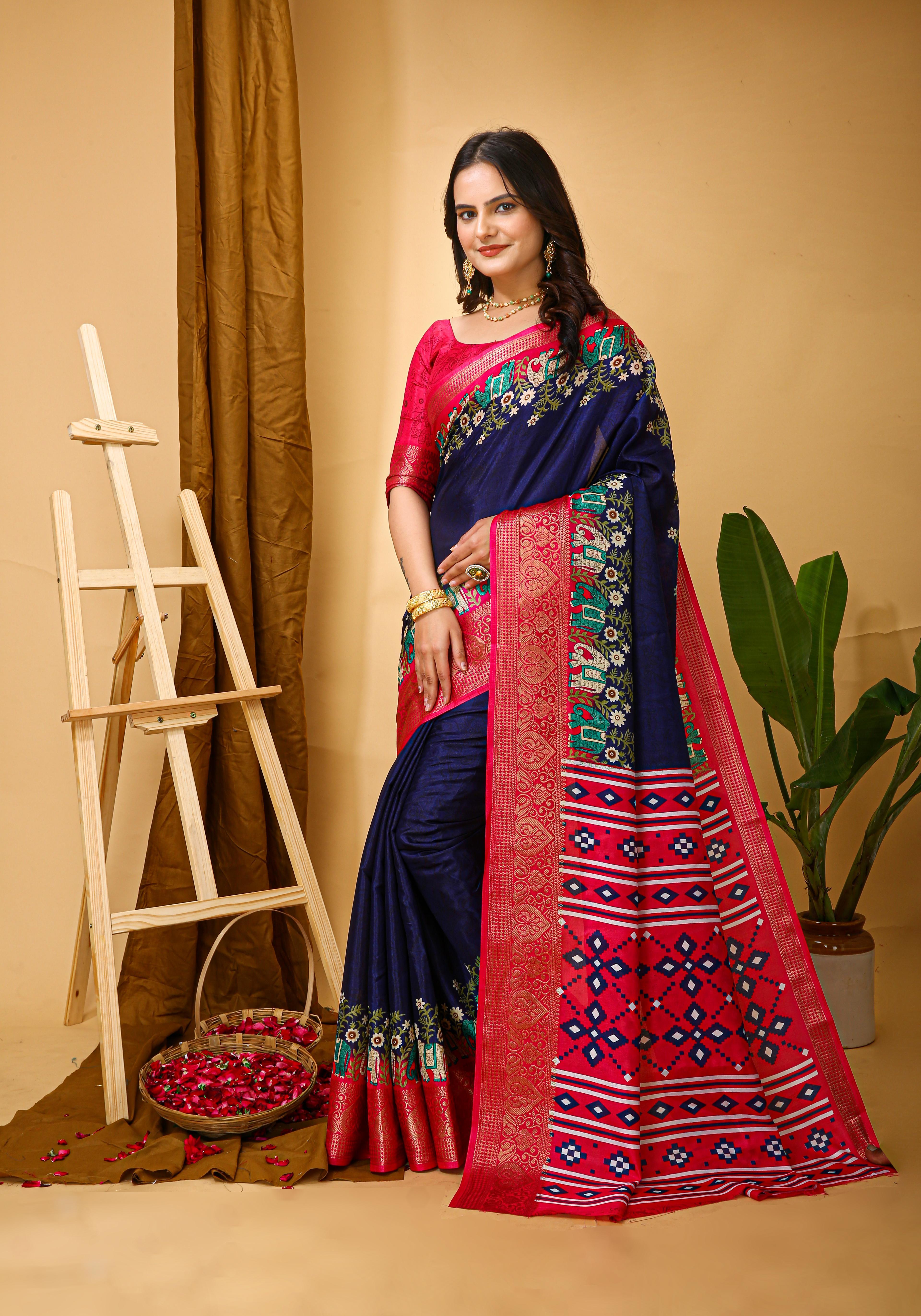 Dola Silk Saree For Wedding view 2