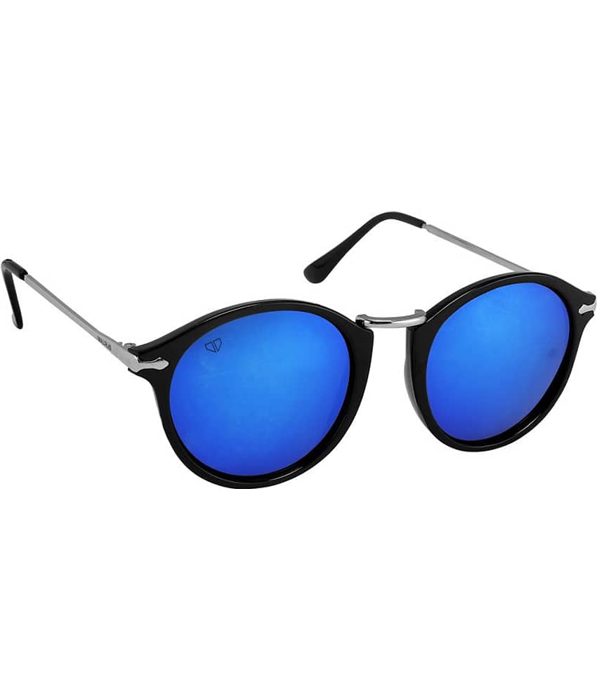 Walrus - Blue Panto Sunglasses ( WS-JKSN-200207 ) view 2