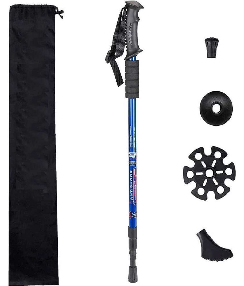 sakimo Hiking Trekking Poles, Collapsible,Lightweight, Anti Shock, Hiking or Walking Sticks,Adjustable Hiking Pole for Men and Women, All Terrain Accessories and Carry Bag.