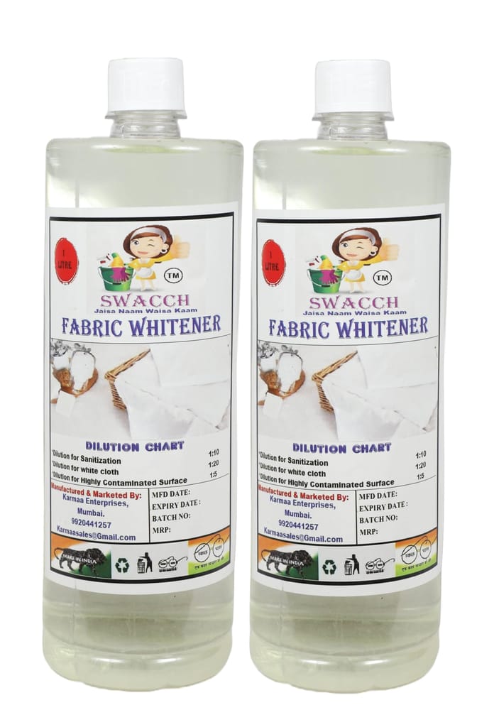BUY 1 GET 1 FREE Fabric Whitener (1 Litre) (Pack of 2) view 2