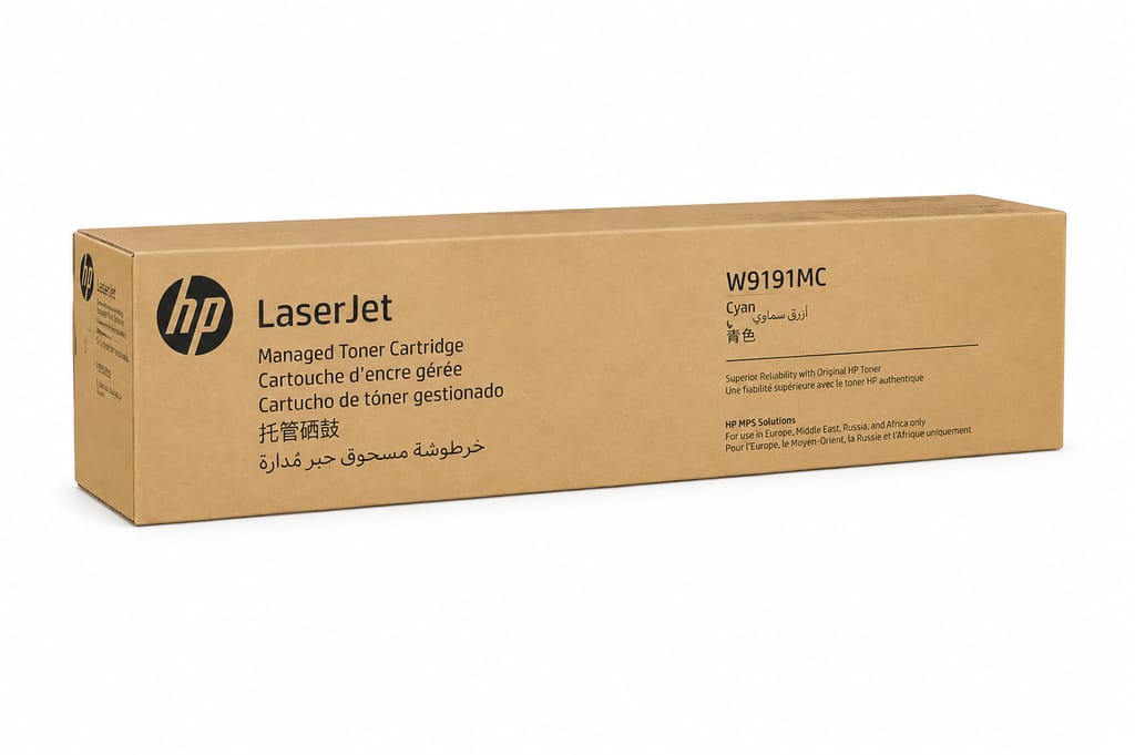Hp W9191mc Cyan Original Laserjet Toner Cartridge view 2