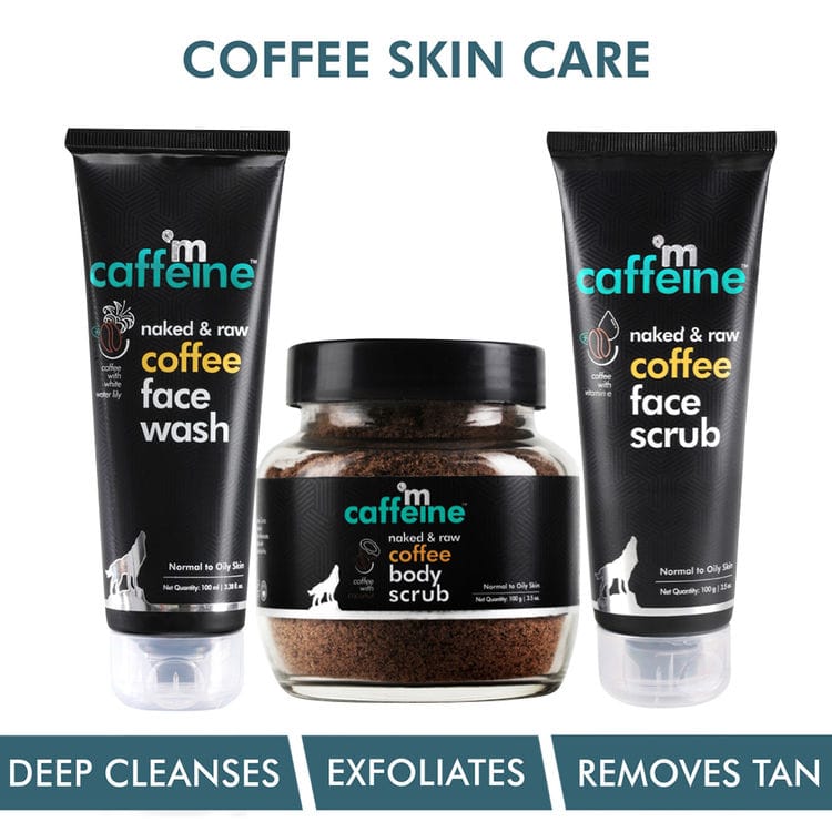 MCaffeine Complete Coffee Skin Care Combo (300g) view 2