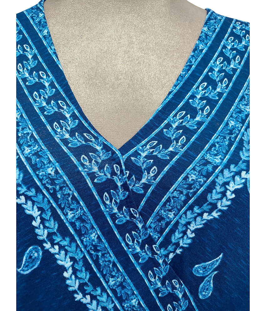 CIEARO VINTAGE Women's Hosiery Regular Top ( Blue ) view 2