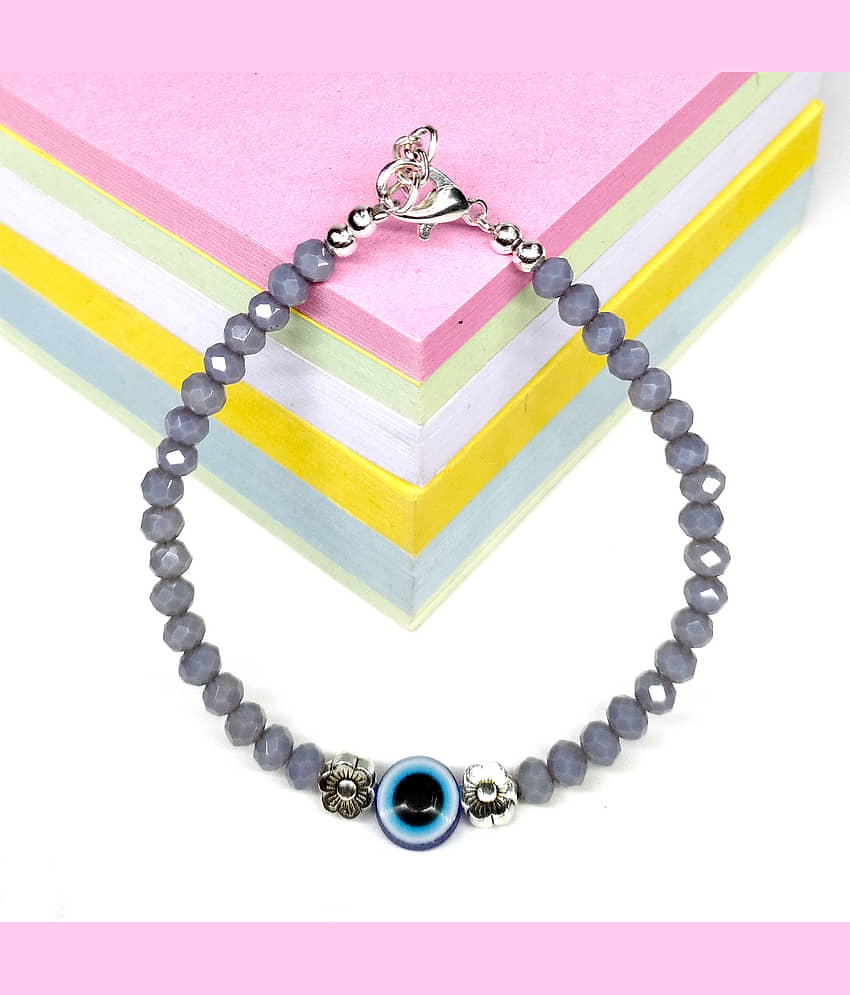 DAIVYA WELLNESS - Dark Grey Bracelet ( Pack of 1 ) view 2
