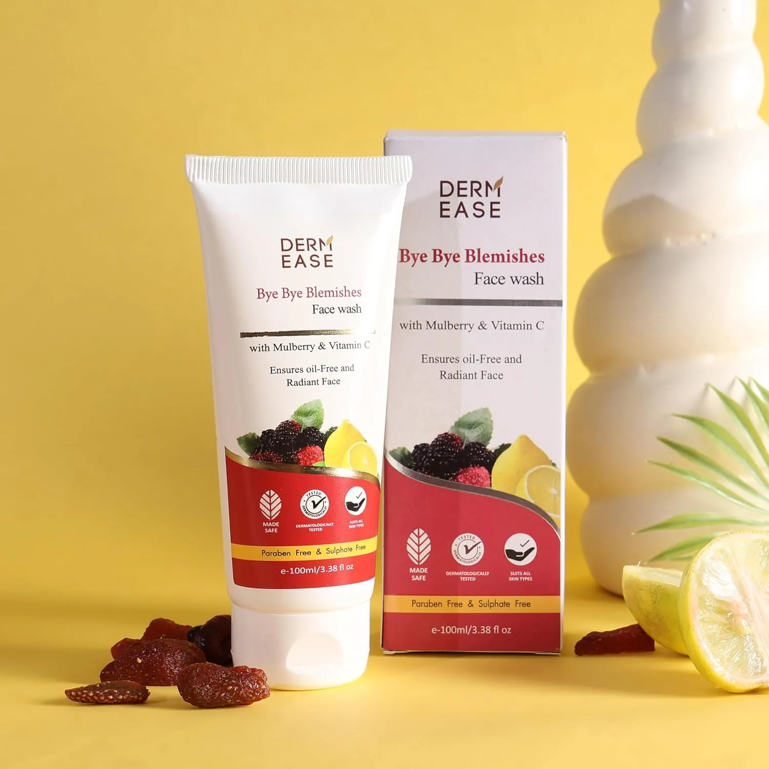 Dermease Bye Bye Blemishes Face Wash for Clear Skin view 2